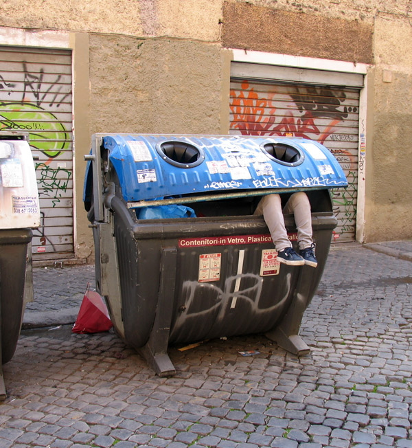 bin face
